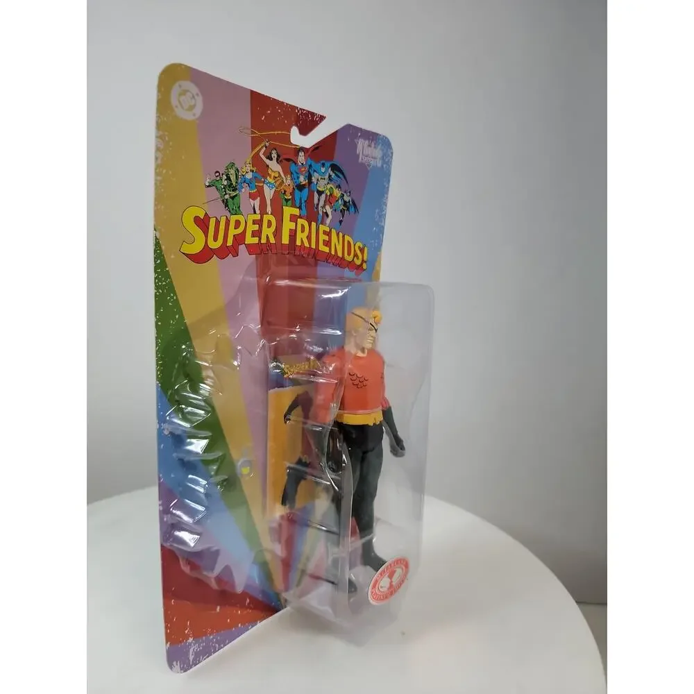 MCFARLANE DC RETRO SUPER FRIENDS EVIL AQUAMAN RED PLATINUM EDITION on Card